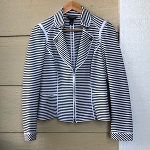 White House Black Market zip front jacket